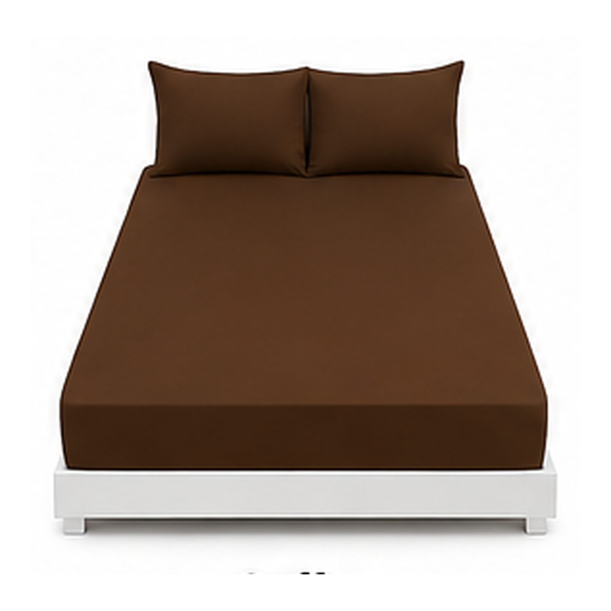 Plain Polyester Fitted Sheet or Pillowcase | Velvettrenchvibes