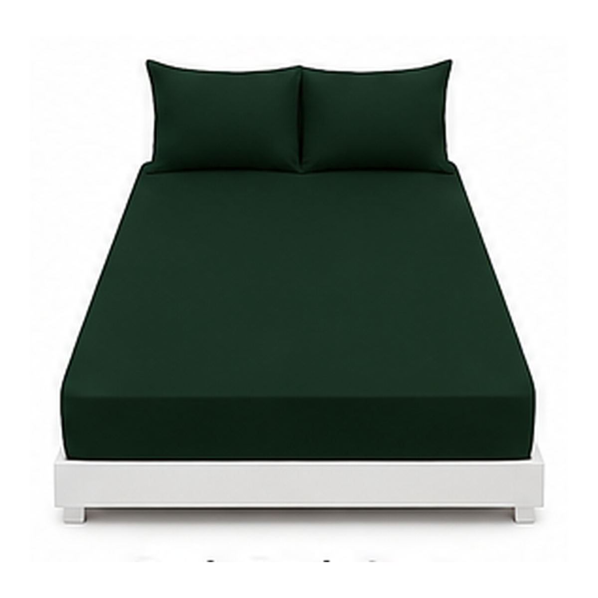 Plain Polyester Fitted Sheet or Pillowcase | Velvettrenchvibes