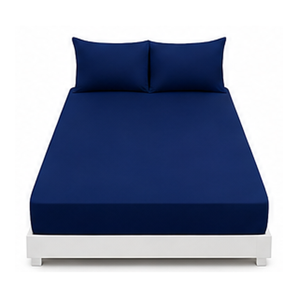 Plain Polyester Fitted Sheet or Pillowcase | Velvettrenchvibes