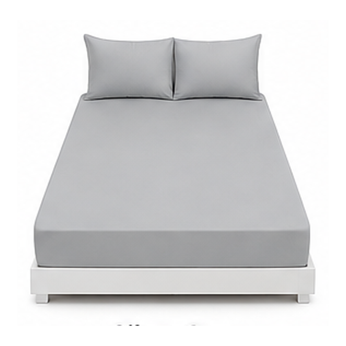 Plain Polyester Fitted Sheet or Pillowcase | Velvettrenchvibes
