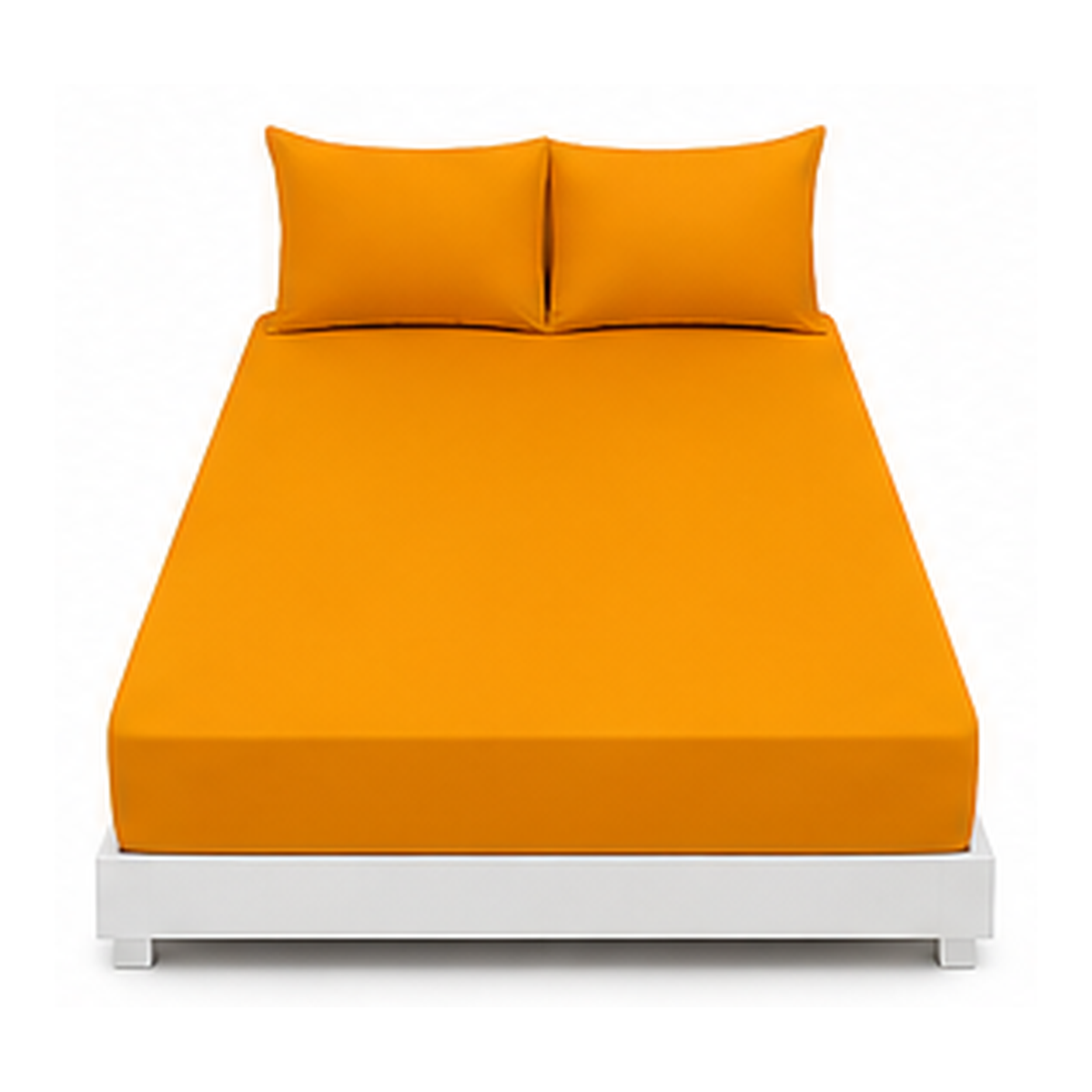 Plain Polyester Fitted Sheet or Pillowcase | Velvettrenchvibes