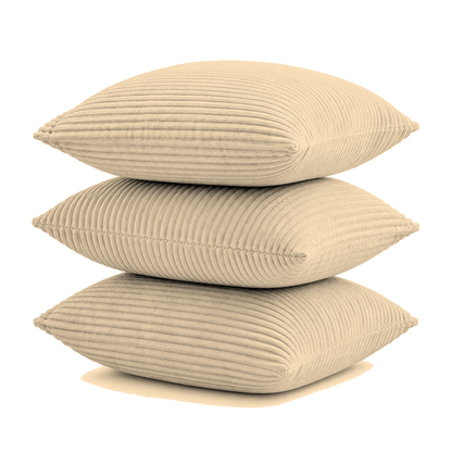 Striped Decorative Throw Pillow Cover for Sofa | Velvettrenchvibes