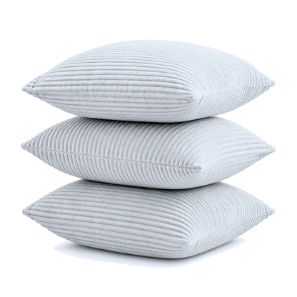 Striped Decorative Throw Pillow Cover for Sofa | Velvettrenchvibes