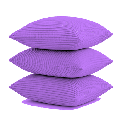 Striped Decorative Throw Pillow Cover for Sofa | Velvettrenchvibes