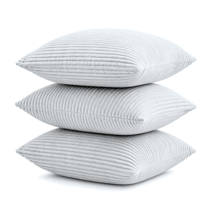 Striped Decorative Throw Pillow Cover for Sofa | Velvettrenchvibes